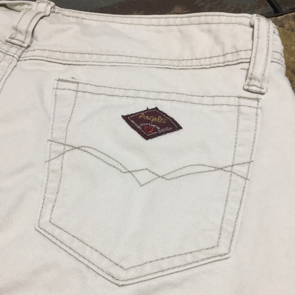 Angels White denim skirt - Picture 6 of 9